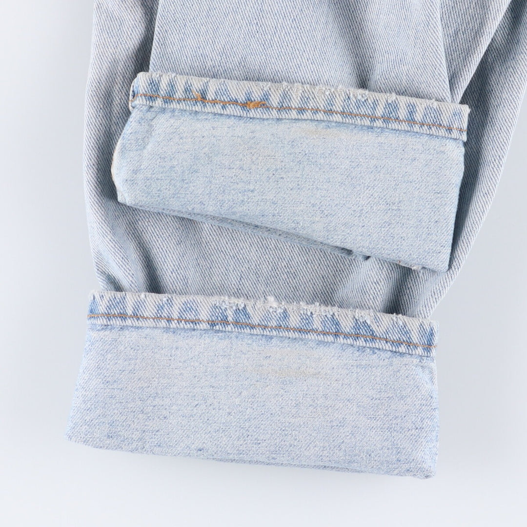 90'S Levi's 00550-4834 Tapered Denim Pants Made in USA Men's W33 Vintage cotton blue type Vintage Second Hand