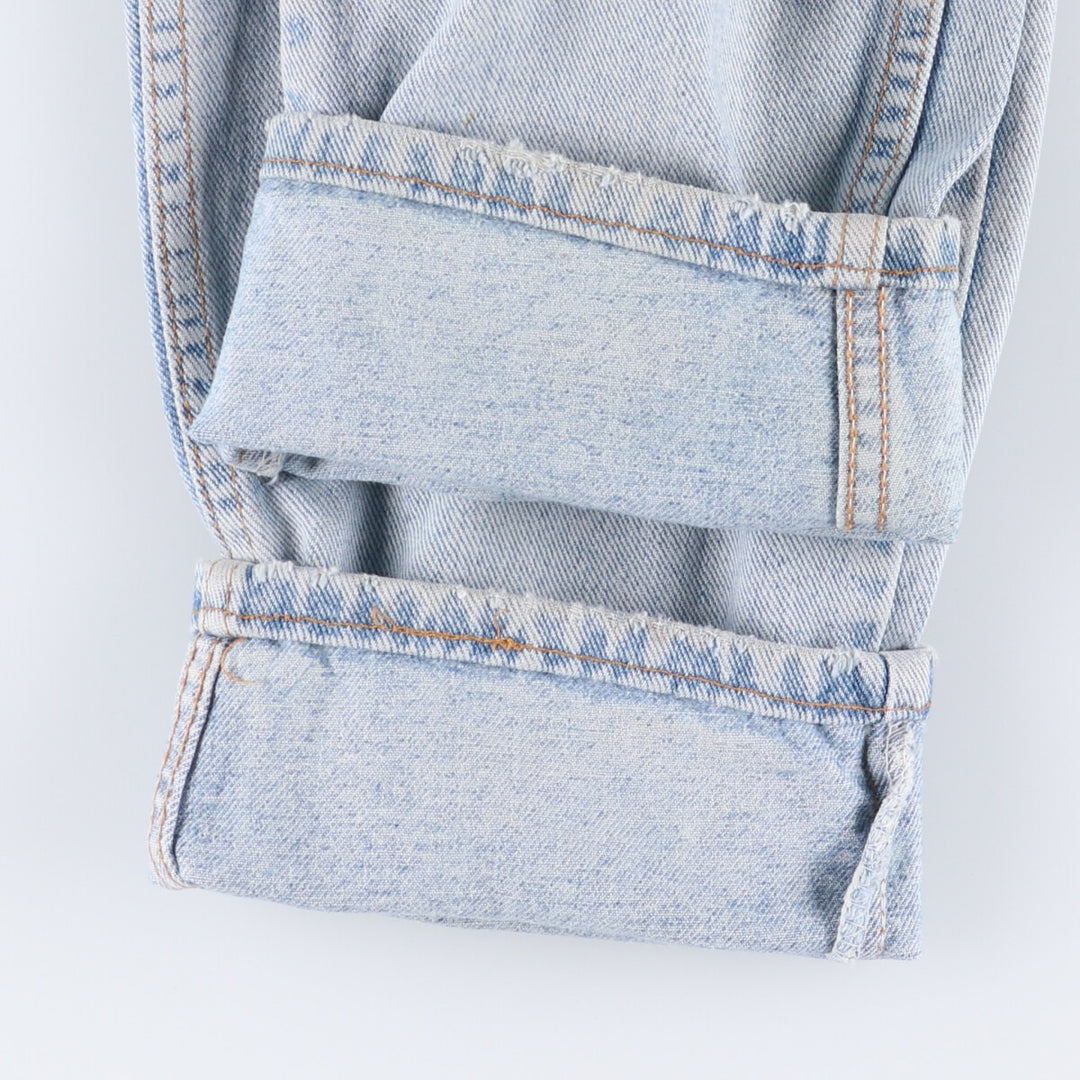90'S Levi's 00550-4834 Tapered Denim Pants Made in USA Men's W33 Vintage cotton blue type Vintage Second Hand