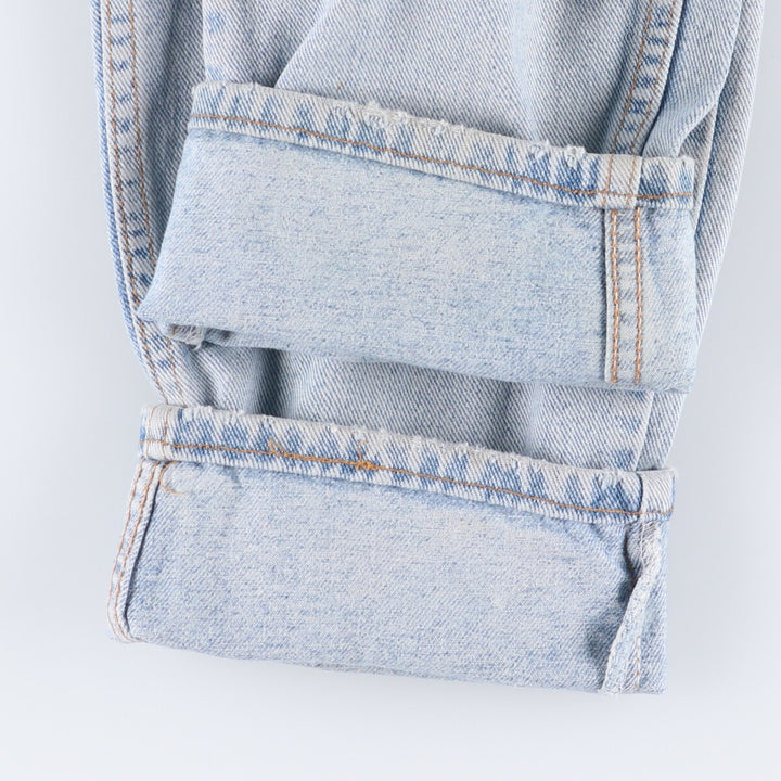 90'S Levi's 00550-4834 Tapered Denim Pants Made in USA Men's W33 Vintage cotton blue type Vintage Second Hand