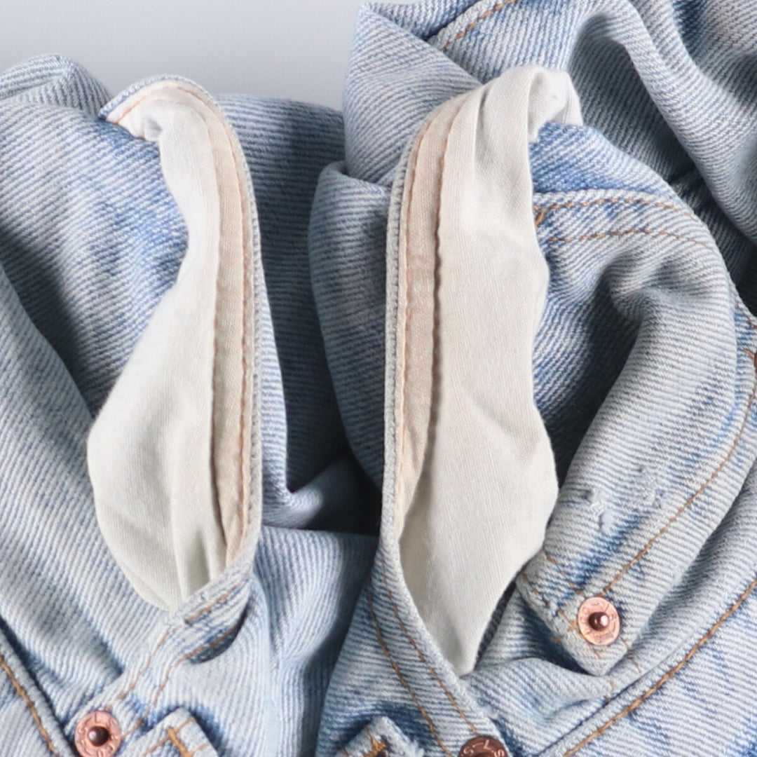 90'S Levi's 00550-4834 Tapered Denim Pants Made in USA Men's W33 Vintage cotton blue type Vintage Second Hand