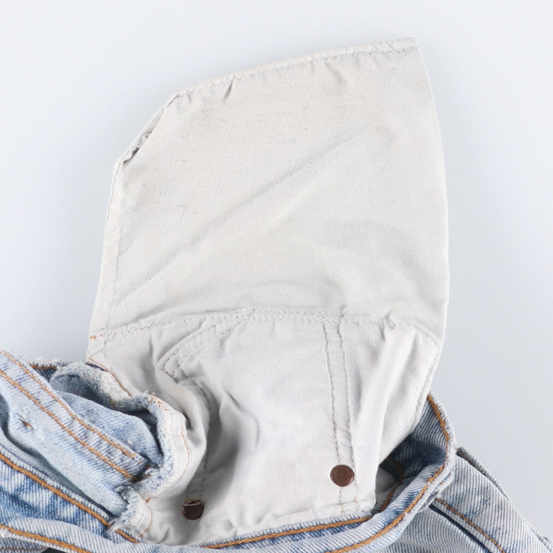 90'S Levi's 00550-4834 Tapered Denim Pants Made in USA Men's W33 Vintage cotton blue type Vintage Second Hand
