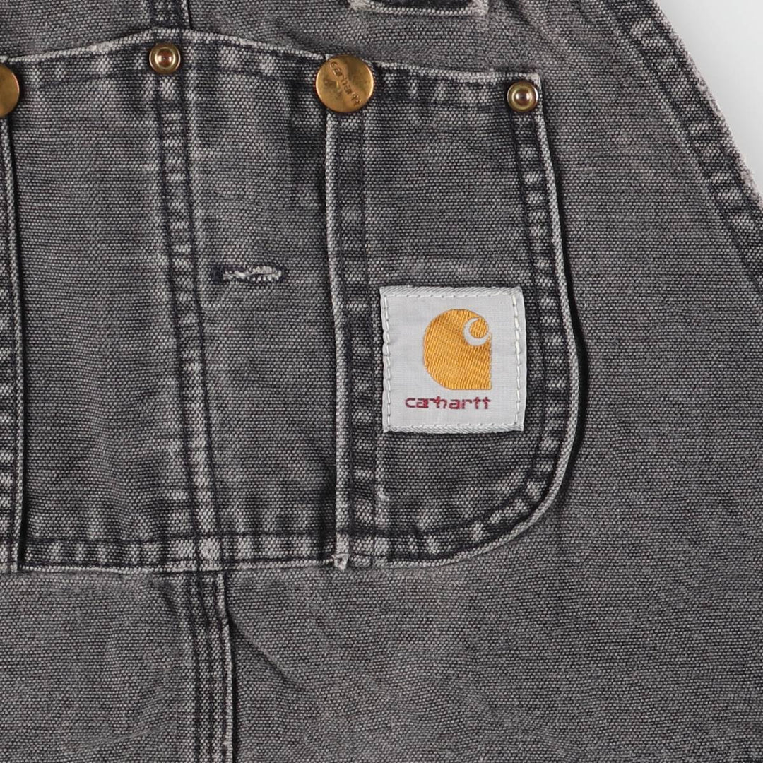 Carhartt Double Knee Duck Overalls Men's W34 Vintage unknown gray type Vintage Second Hand