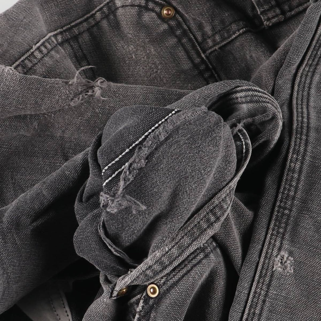 Carhartt Double Knee Duck Overalls Men's W34 Vintage unknown gray type Vintage Second Hand
