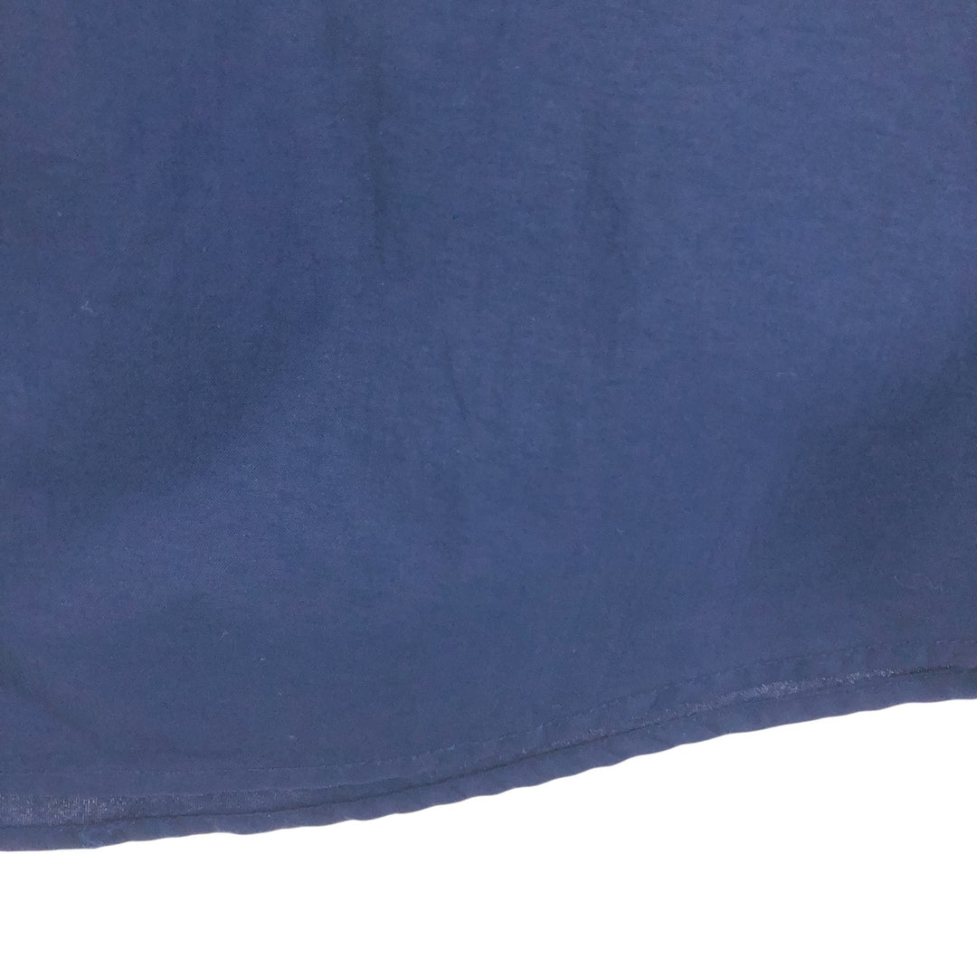 Columbia PFG OMNI-SHADE Button-down Short Sleeve Fishing Shirt, Men's Size L Nylon navy blue type Vintage Second Hand