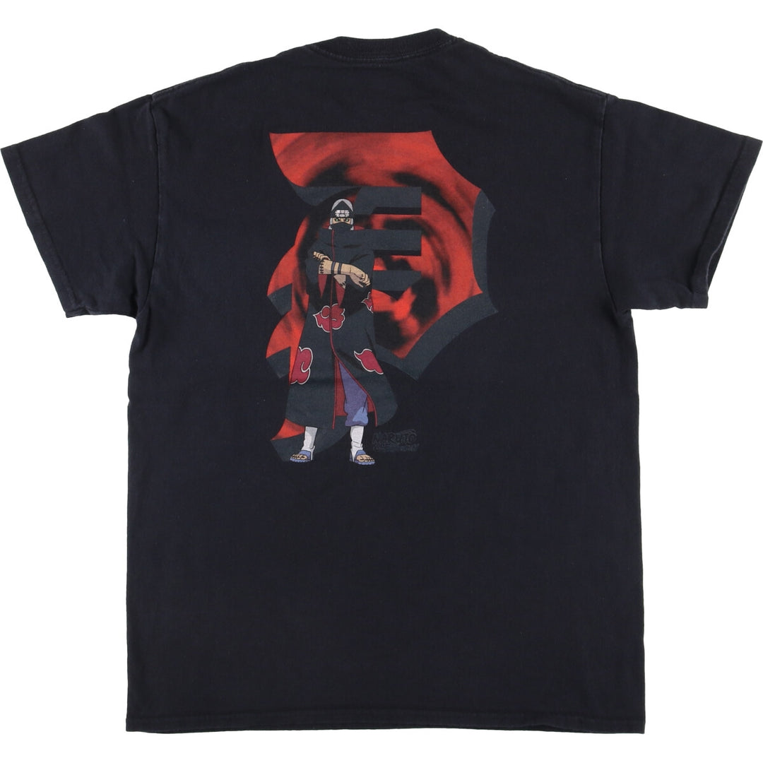 Primitive PRIMITIVE NARUTO SHIPPUDEN Naruto Shippuden Akatsuki Kakuzu Anime Character Print T-Shirt Men's M cotton black type Vintage Second Hand