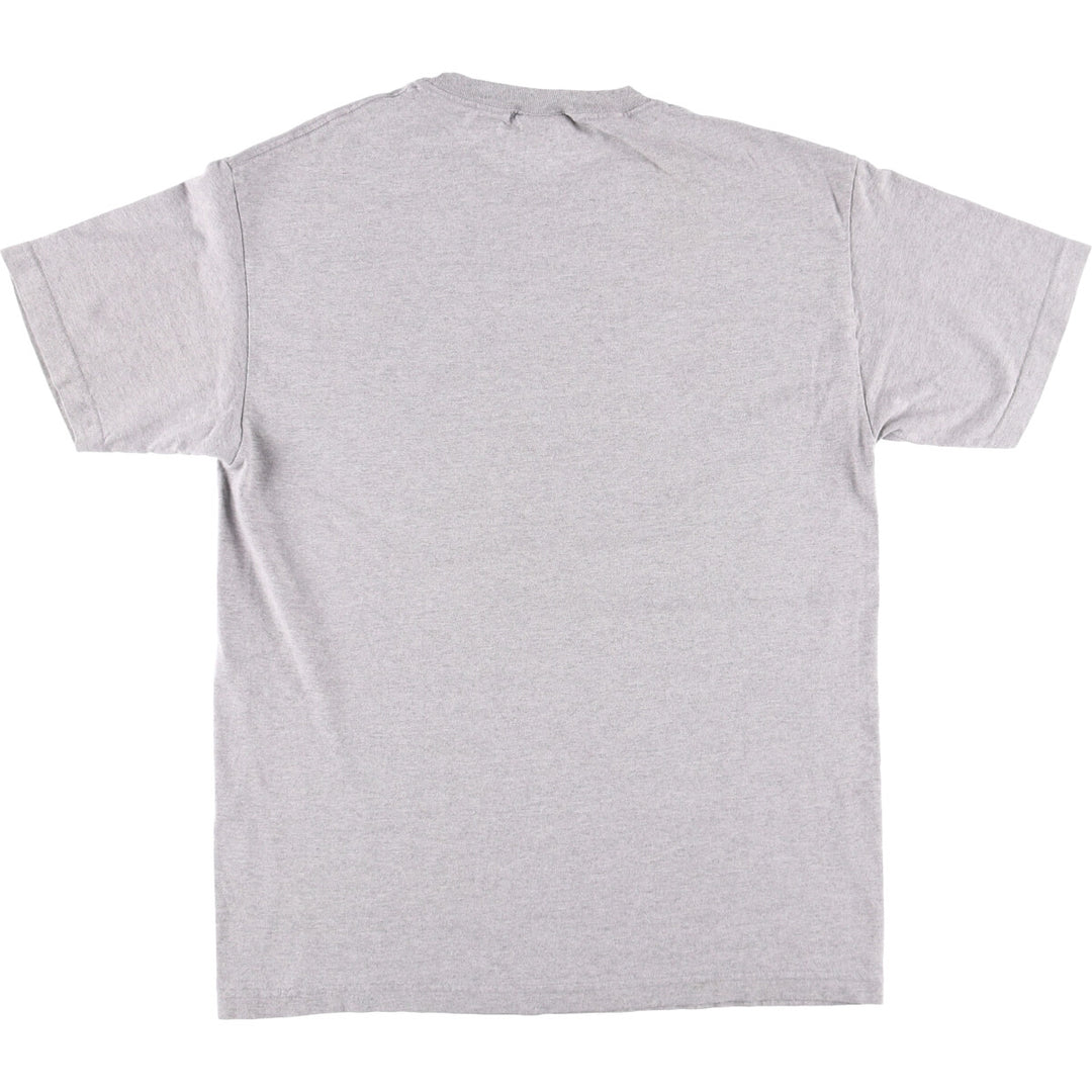 MARVEL SPIDER MAN Spider-Man character print T-shirt, men's size L cotton gray type Vintage Second Hand