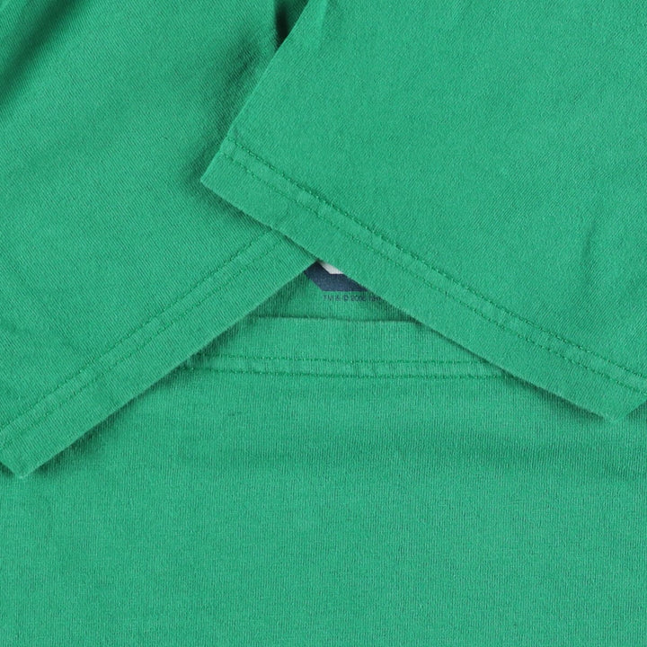 SUPER MARIO Super Mario Luigi character print T-shirt Men's M size unclear green type Vintage Second Hand