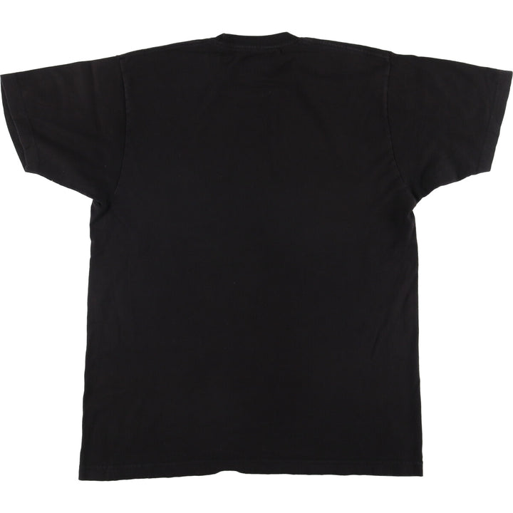 NARUTO SHIPPUDEN Naruto Shippuden Uchiha Itachi Anime Character Print T-Shirt Men's L size cotton black type Vintage Second Hand