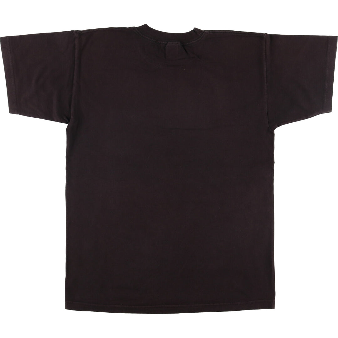 DKNY CLASSIC short-sleeved logo T-shirt, men's size L cotton black type Vintage Second Hand