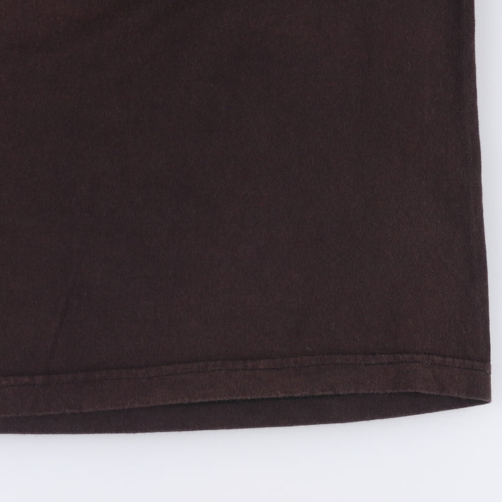 DKNY CLASSIC short-sleeved logo T-shirt, men's size L cotton black type Vintage Second Hand