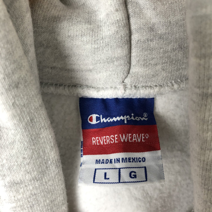 Champion REVERSE WEAVE Reverse Weave Sweat Pullover Hoodie Men's L size unclear gray type Vintage Second Hand