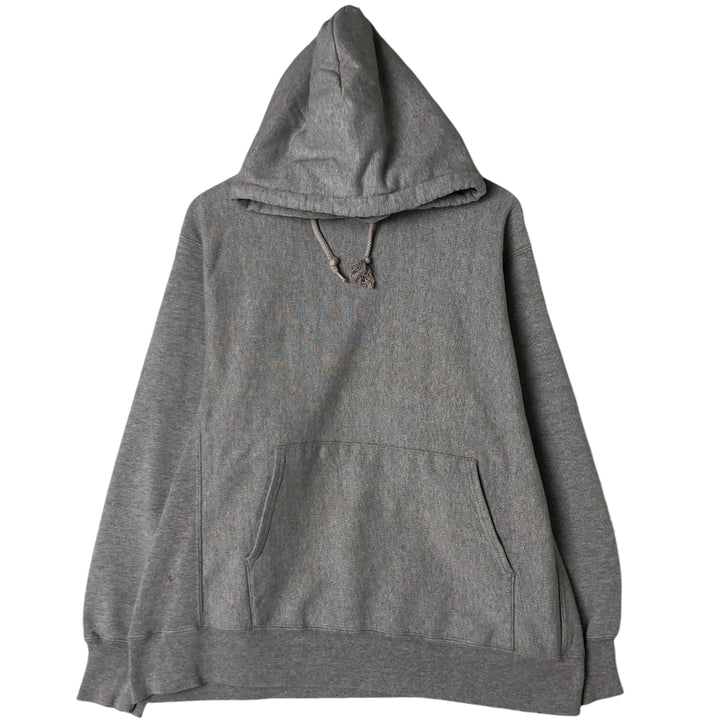 00'S Champion Original Reverse Weave Eyeless Sweat Pullover Hoodie Men's L size cotton gray type Vintage Second Hand