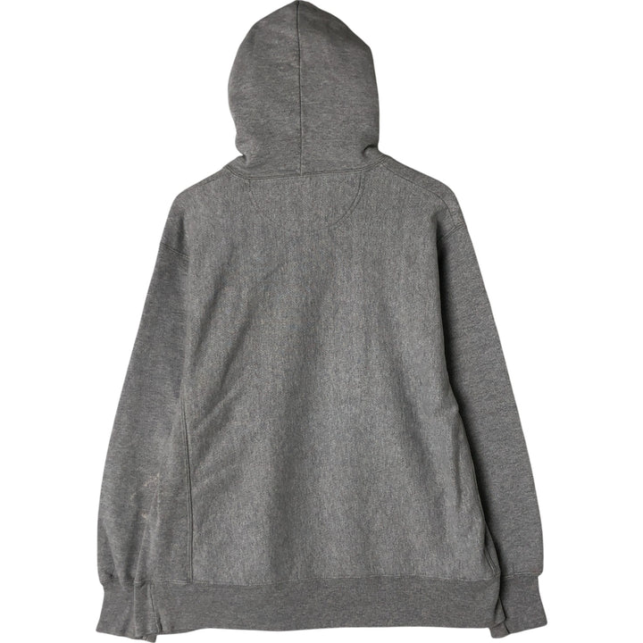 00'S Champion Original Reverse Weave Eyeless Sweat Pullover Hoodie Men's L size cotton gray type Vintage Second Hand