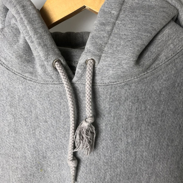 00'S Champion Original Reverse Weave Eyeless Sweat Pullover Hoodie Men's L size cotton gray type Vintage Second Hand