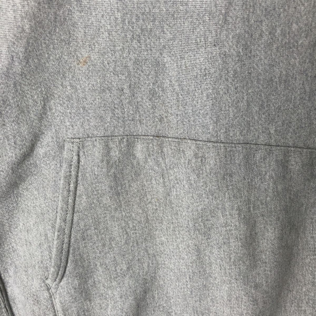 00'S Champion Original Reverse Weave Eyeless Sweat Pullover Hoodie Men's L size cotton gray type Vintage Second Hand