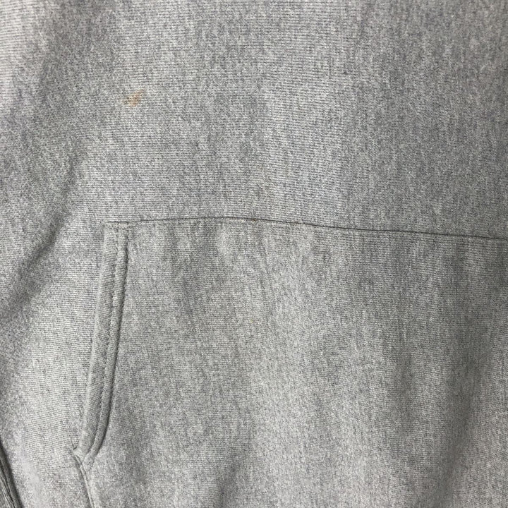 00'S Champion Original Reverse Weave Eyeless Sweat Pullover Hoodie Men's L size cotton gray type Vintage Second Hand