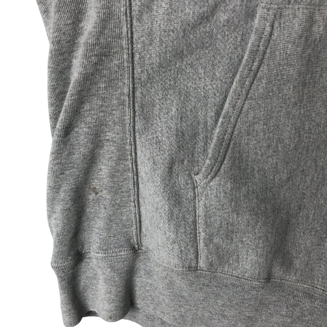 00'S Champion Original Reverse Weave Eyeless Sweat Pullover Hoodie Men's L size cotton gray type Vintage Second Hand
