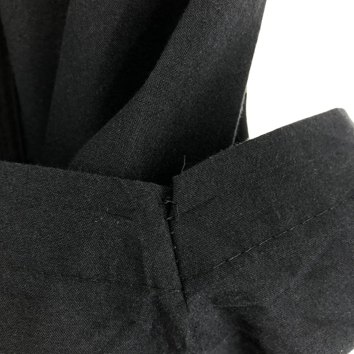 LADA Short Sleeve Open Collar Mexican Shirt Cuban Shirt Box Shirt Men's XL Size cotton black type Vintage Second Hand
