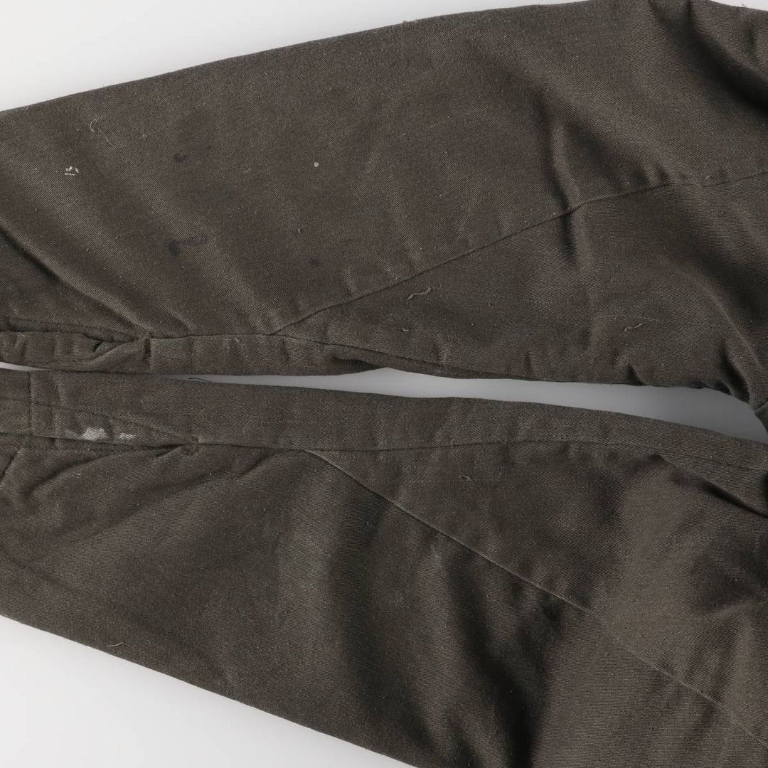 70'S Key IMPERIAL padded long sleeve jumpsuit made in USA, men's size L, vintage unclear Khaki type Vintage Second Hand