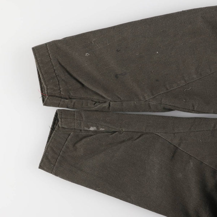 70'S Key IMPERIAL padded long sleeve jumpsuit made in USA, men's size L, vintage unclear Khaki type Vintage Second Hand