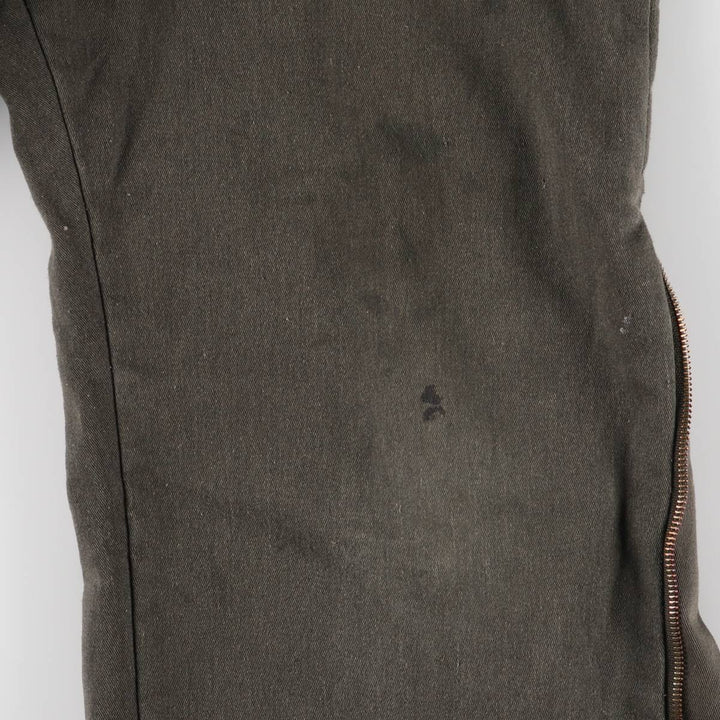 70'S Key IMPERIAL padded long sleeve jumpsuit made in USA, men's size L, vintage unclear Khaki type Vintage Second Hand