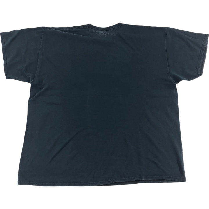 THE WALKING DEAD Skull Pattern Movie T-shirt for men, size XL unclear black type Vintage Second Hand