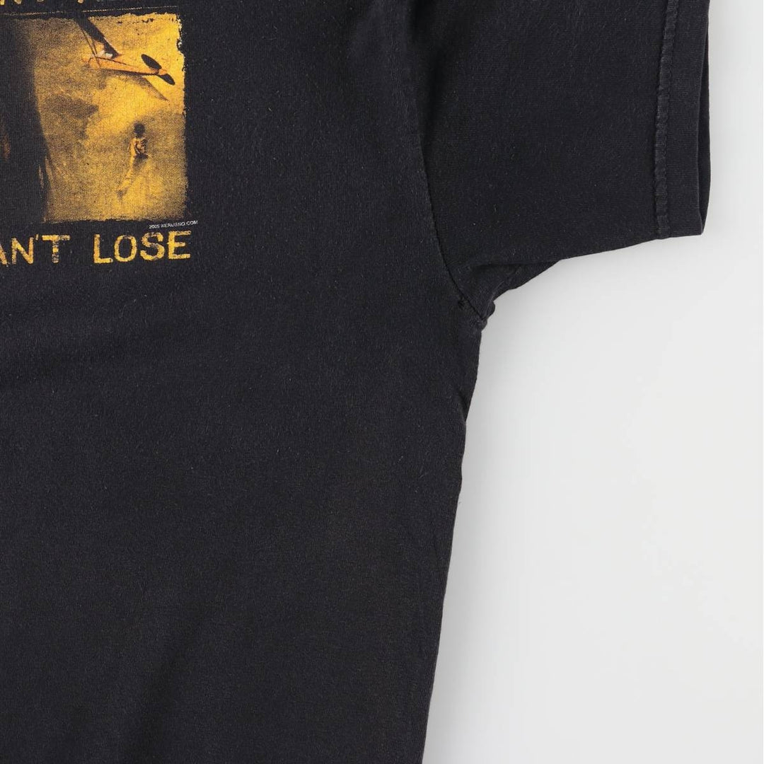 TENNESSEE RIVER End of the spear End of the Spear Movie T-shirt Men's L size cotton black type Vintage Second Hand