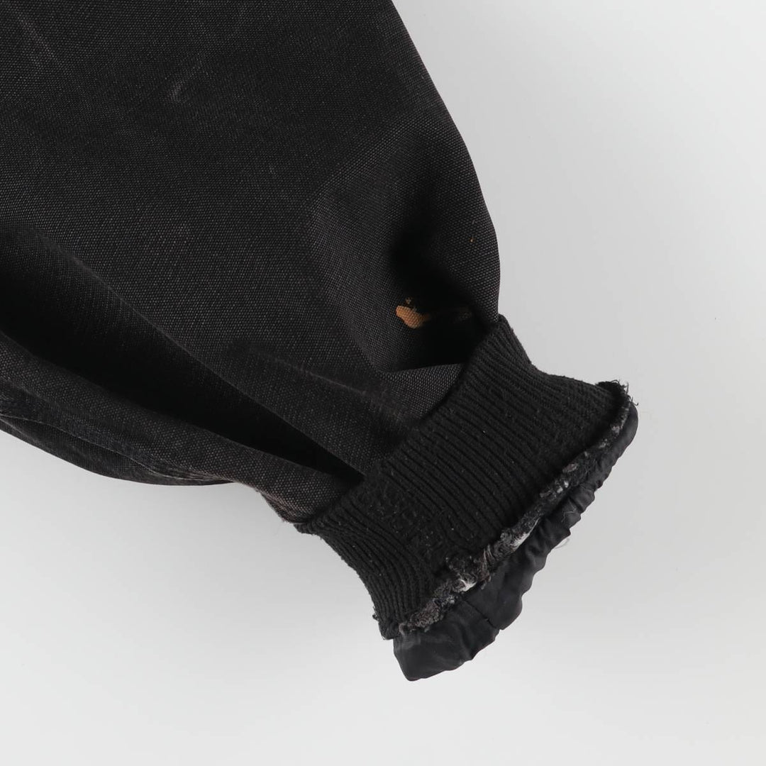 Carhartt Active Jacket Duck Full Zip Hoodie Men's XL unclear black type Vintage Second Hand