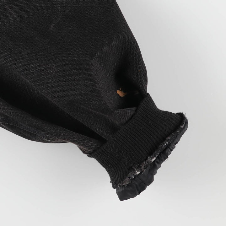 Carhartt Active Jacket Duck Full Zip Hoodie Men's XL unclear black type Vintage Second Hand