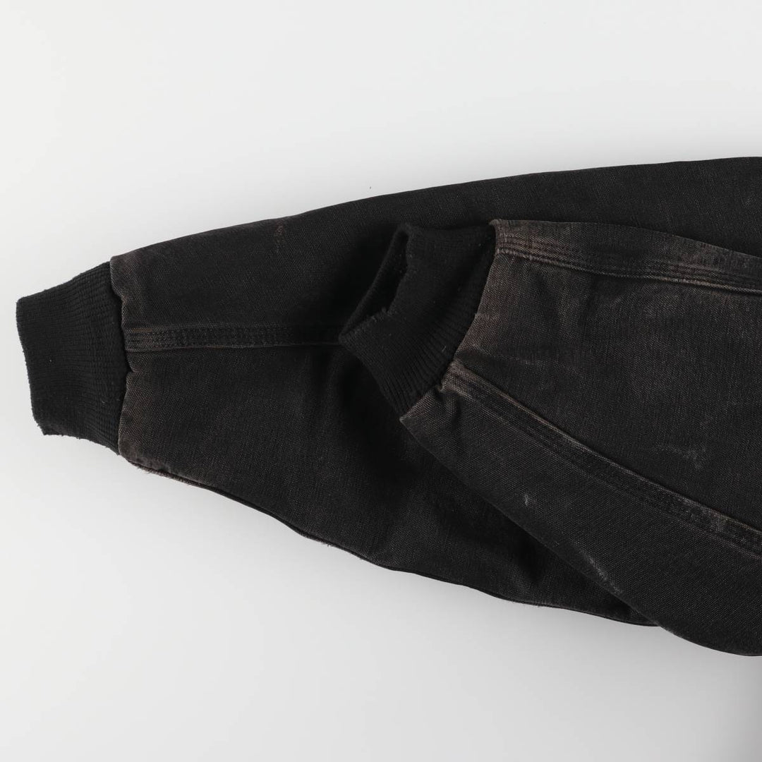 Carhartt Active Jacket Duck Full Zip Hoodie Men's XL unclear black type Vintage Second Hand