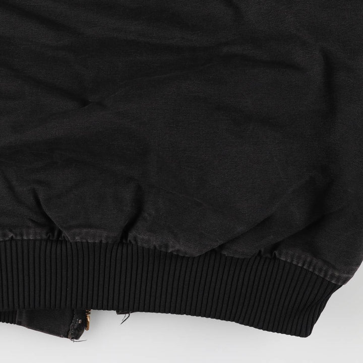 Carhartt Active Jacket Duck Full Zip Hoodie Men's XL unclear black type Vintage Second Hand