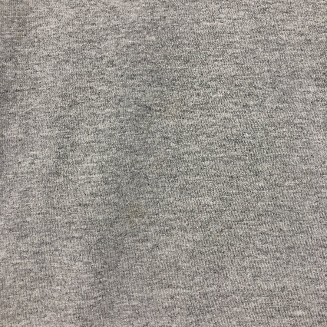 90'S Adidas Long Sleeve T-Shirt, Made in USA, Men's L Size, Vintage cotton gray type Vintage Second Hand