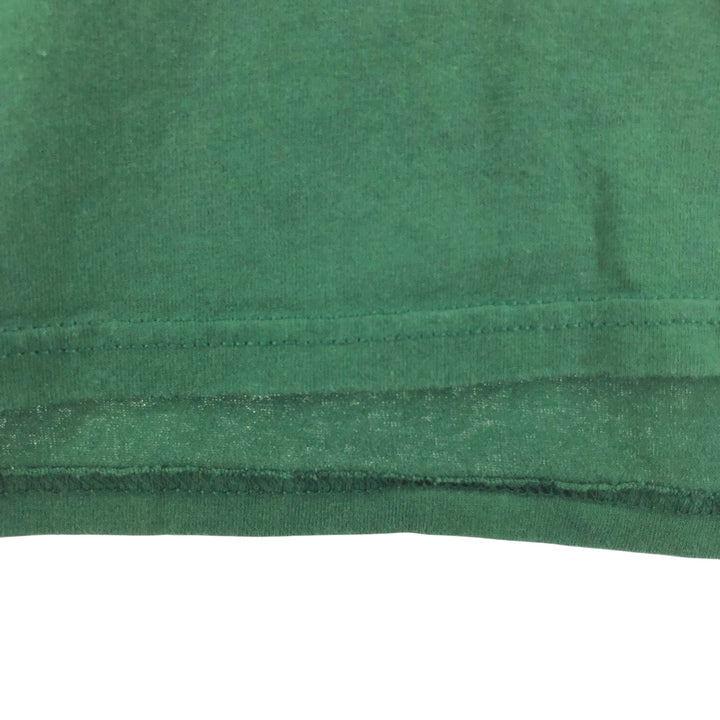 90'S Lee Henley neck long T-shirt, long sleeve T, made in the USA, men's XL size, vintage cotton green type Vintage Second Hand