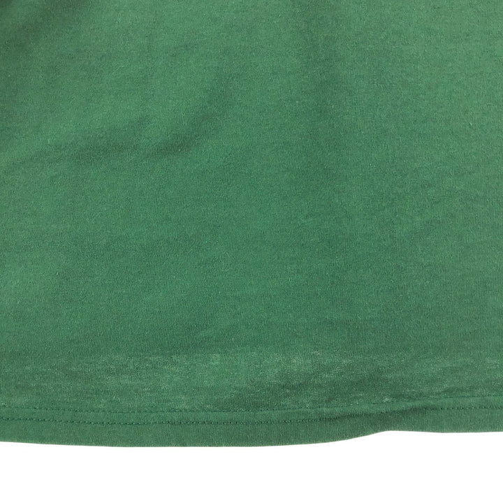 90'S Lee Henley neck long T-shirt, long sleeve T, made in the USA, men's XL size, vintage cotton green type Vintage Second Hand