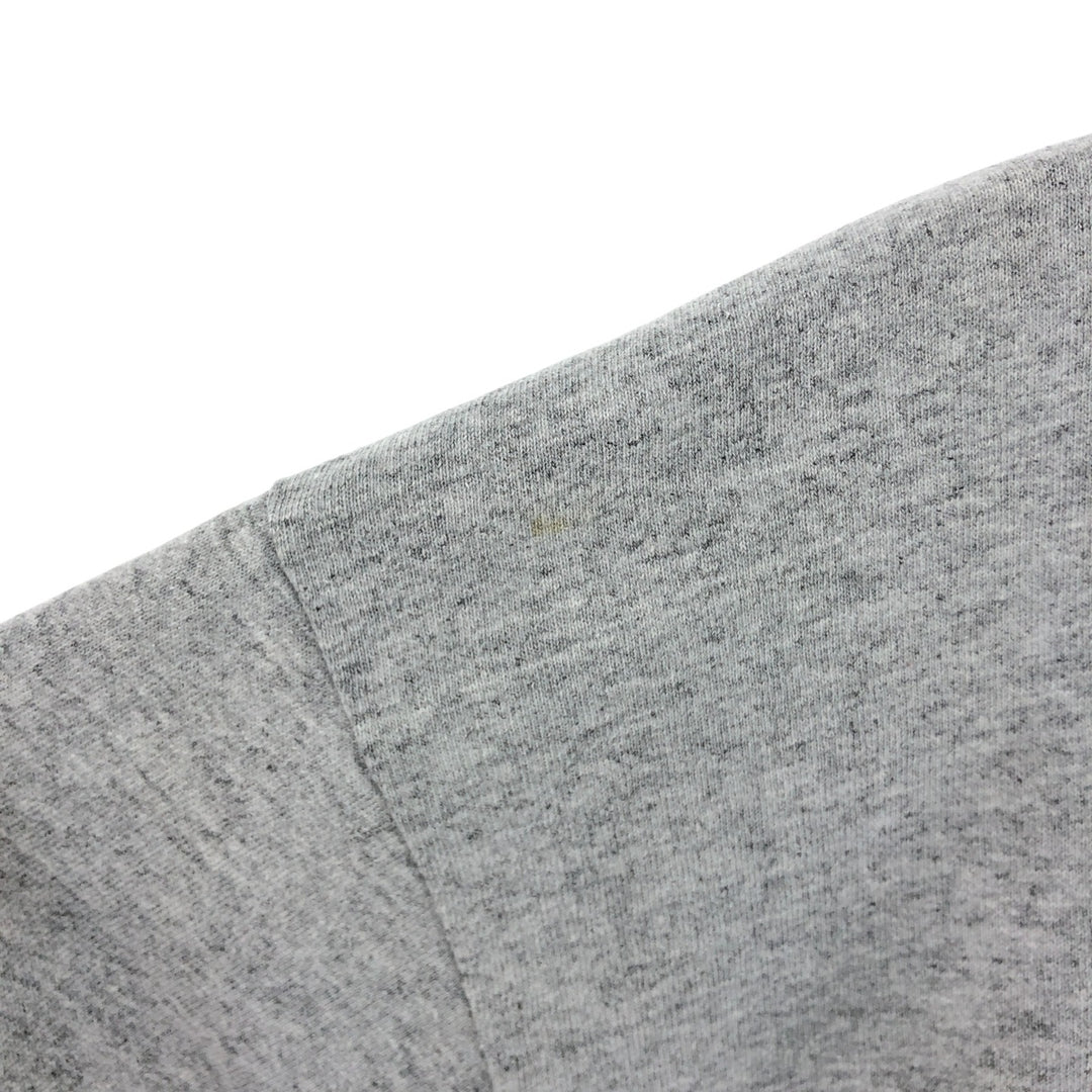 Nike NIKE TEAM College Long Sleeve T-Shirt, Men's Size L cotton gray type Vintage Second Hand