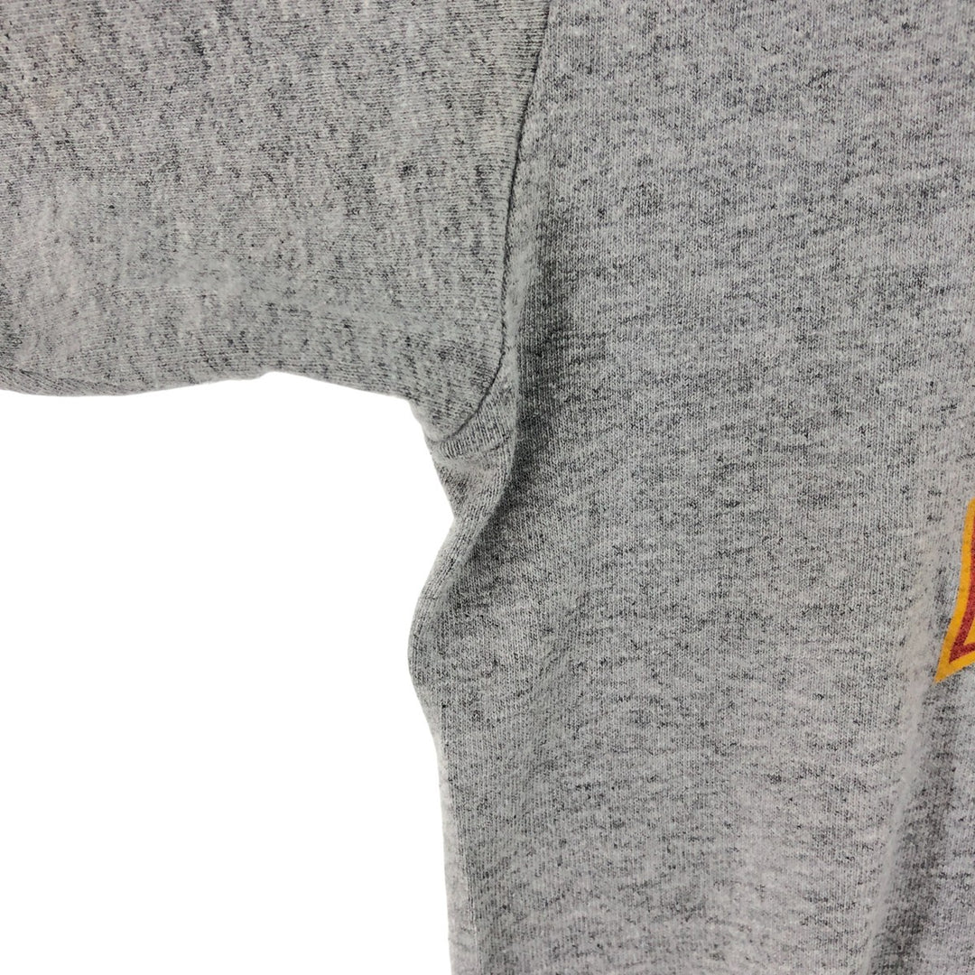 Nike NIKE TEAM College Long Sleeve T-Shirt, Men's Size L cotton gray type Vintage Second Hand