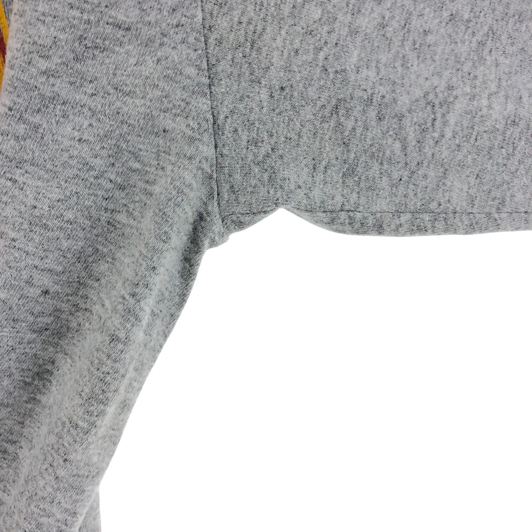 Nike NIKE TEAM College Long Sleeve T-Shirt, Men's Size L cotton gray type Vintage Second Hand