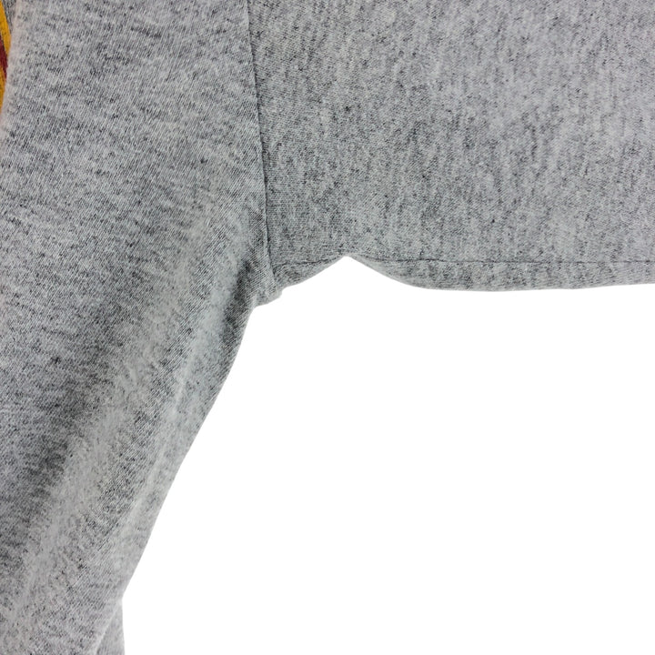 Nike NIKE TEAM College Long Sleeve T-Shirt, Men's Size L cotton gray type Vintage Second Hand