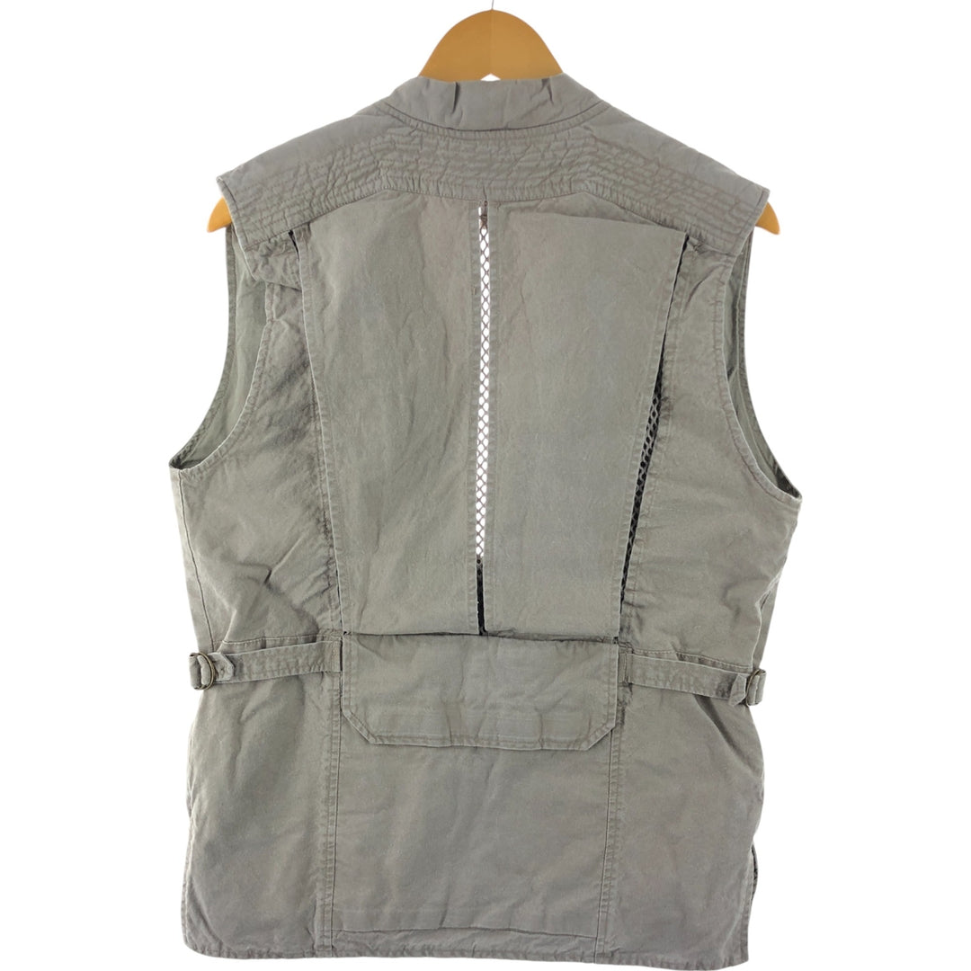 80'S Banana Republic Safari Vest, Men's Size S, Vintage cotton Beige type Vintage Second Hand