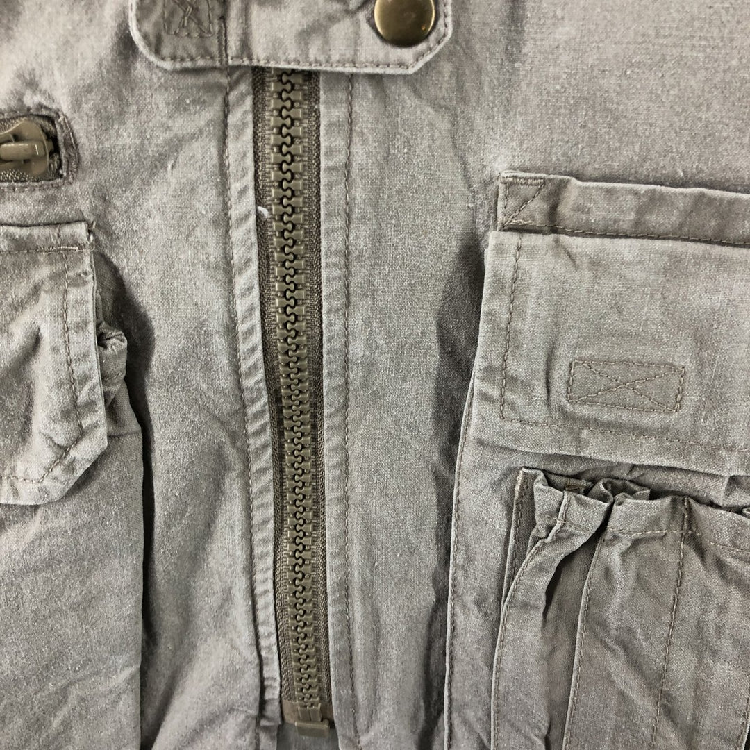 80'S Banana Republic Safari Vest, Men's Size S, Vintage cotton Beige type Vintage Second Hand