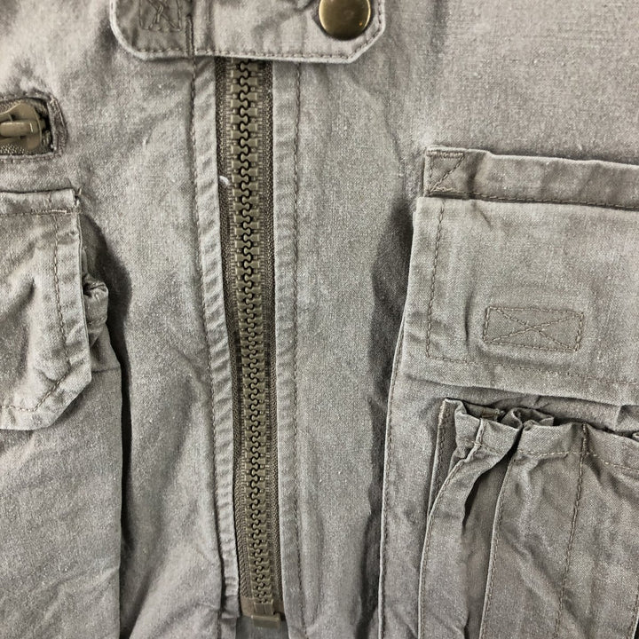 80'S Banana Republic Safari Vest, Men's Size S, Vintage cotton Beige type Vintage Second Hand