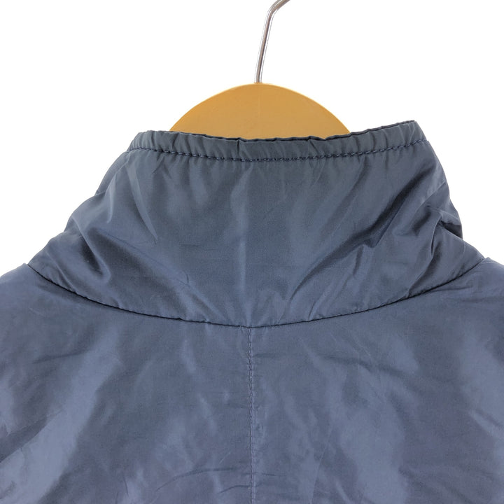 80'S LLBean quilted vest with padding, men's size L, vintage Nylon navy blue type Vintage Second Hand