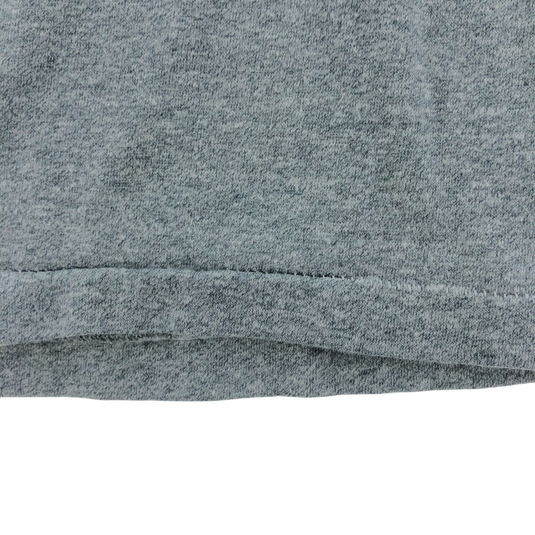 70'S Nike Orange Tag Long Sleeve T-Shirt, Made in USA, Men's L Size, Vintage polyester gray type Vintage Second Hand