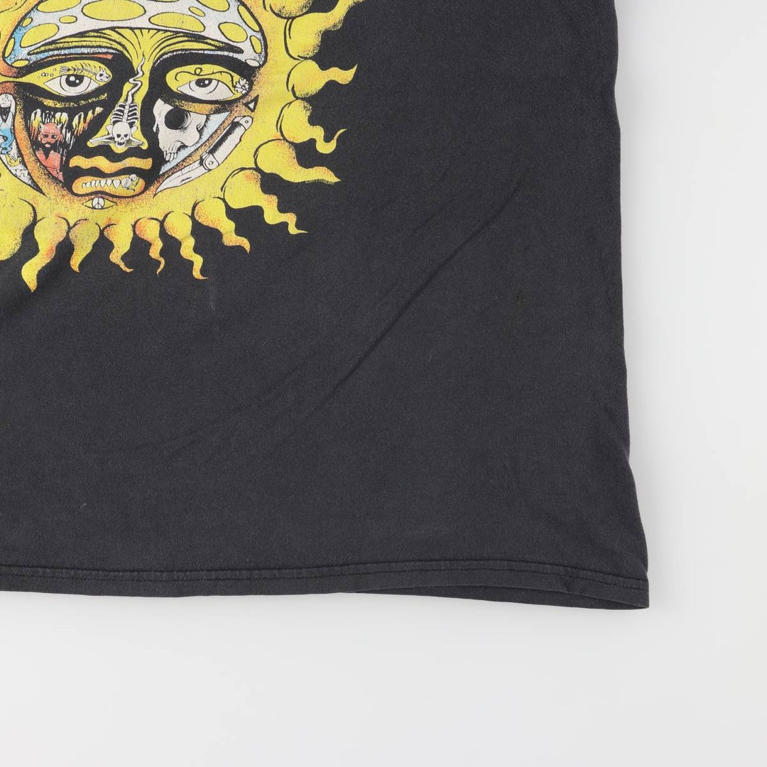 SUBLIME Print Band T-Shirt, Men's Medium unclear black type Vintage Second Hand