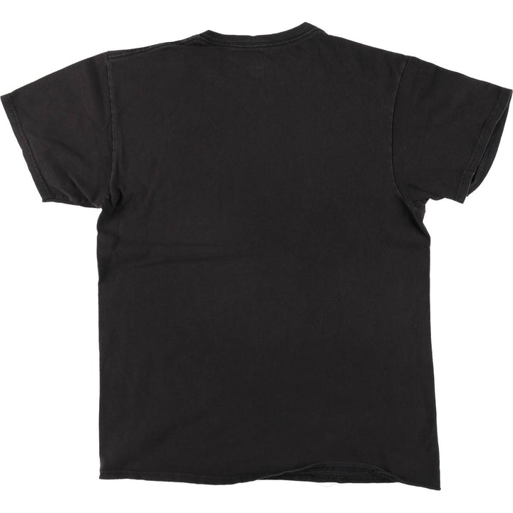 THE BEATLES Band T-shirt, Men's M size cotton black type Vintage Second Hand