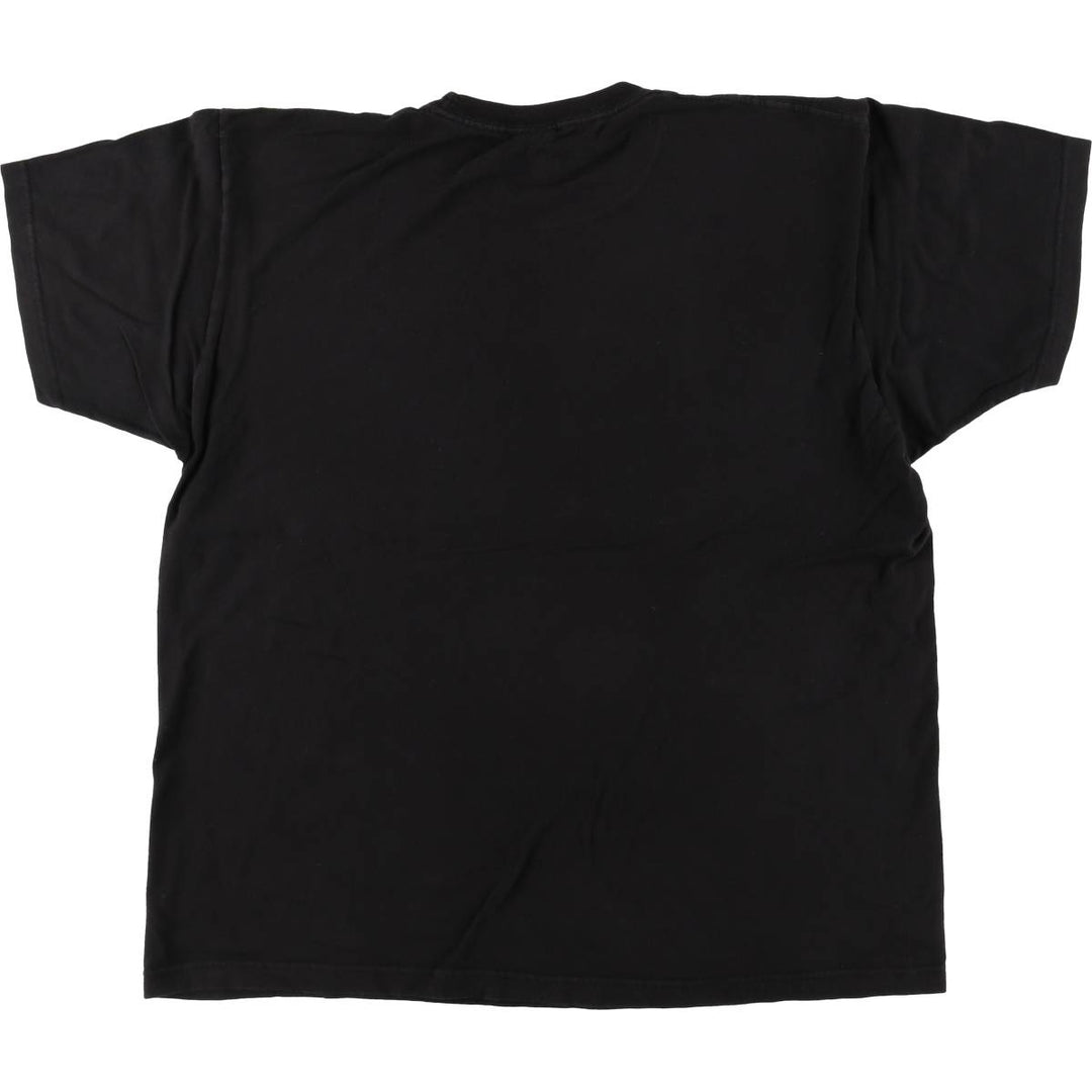 TULTEX SLAYER Band T-shirt, Men's XL size cotton black type Vintage Second Hand