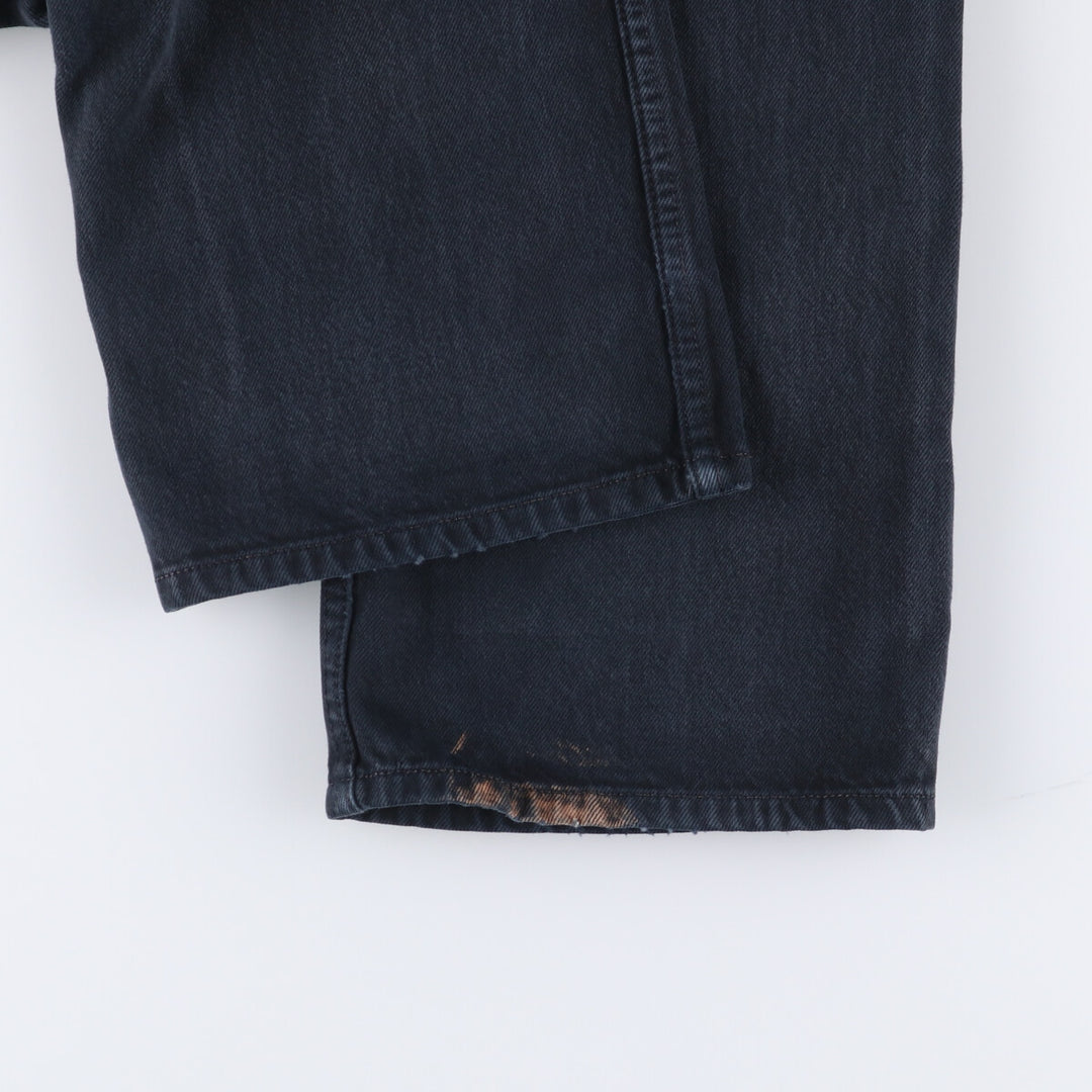 00'S Levi's 501 Black Denim Straight Denim Pants Men's W31 cotton black type Vintage Second Hand