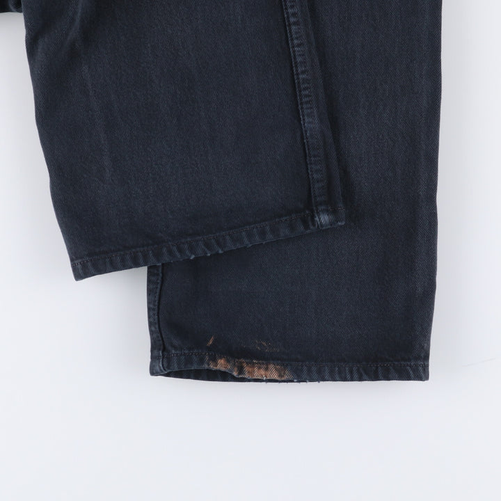 00'S Levi's 501 Black Denim Straight Denim Pants Men's W31 cotton black type Vintage Second Hand