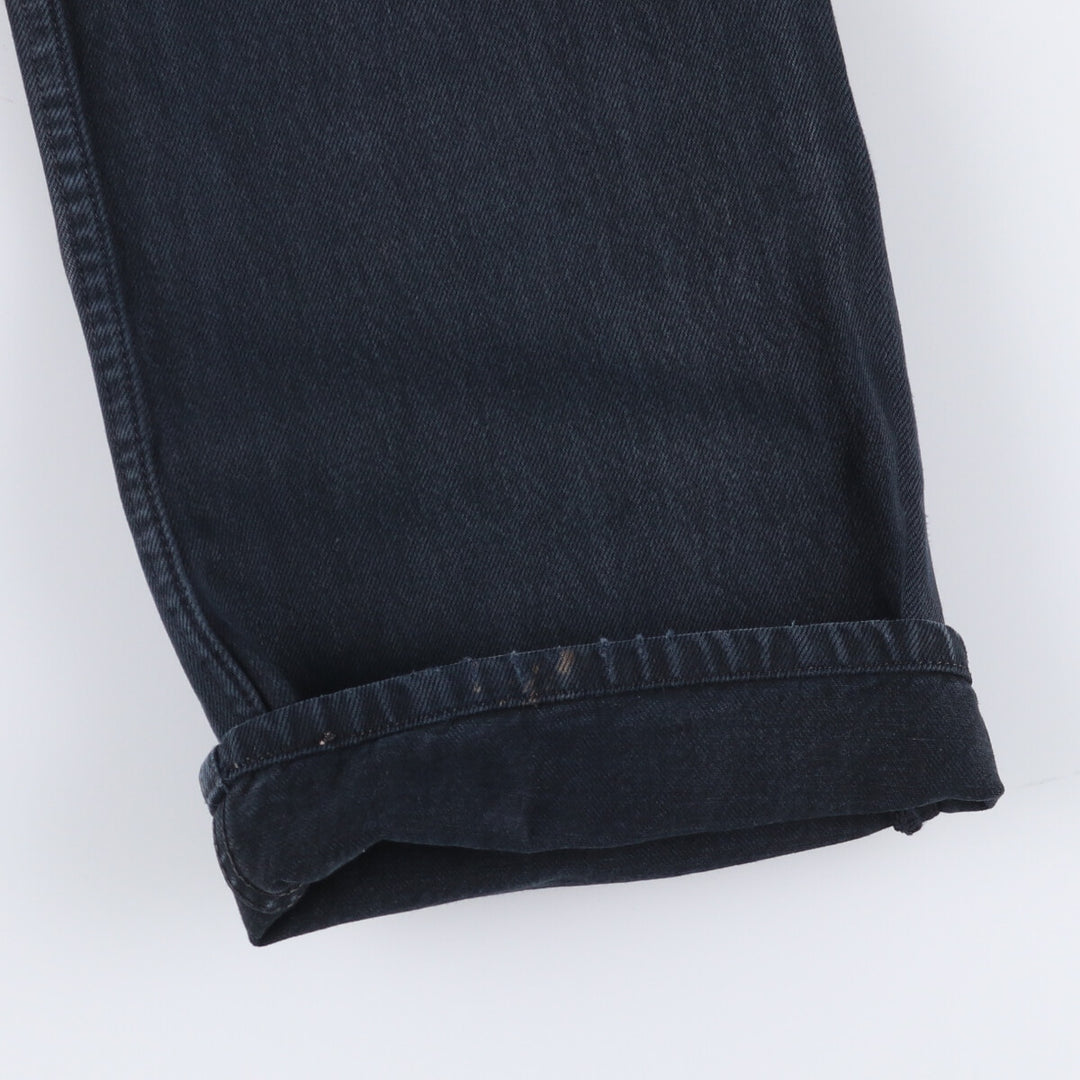 00'S Levi's 501 Black Denim Straight Denim Pants Men's W31 cotton black type Vintage Second Hand