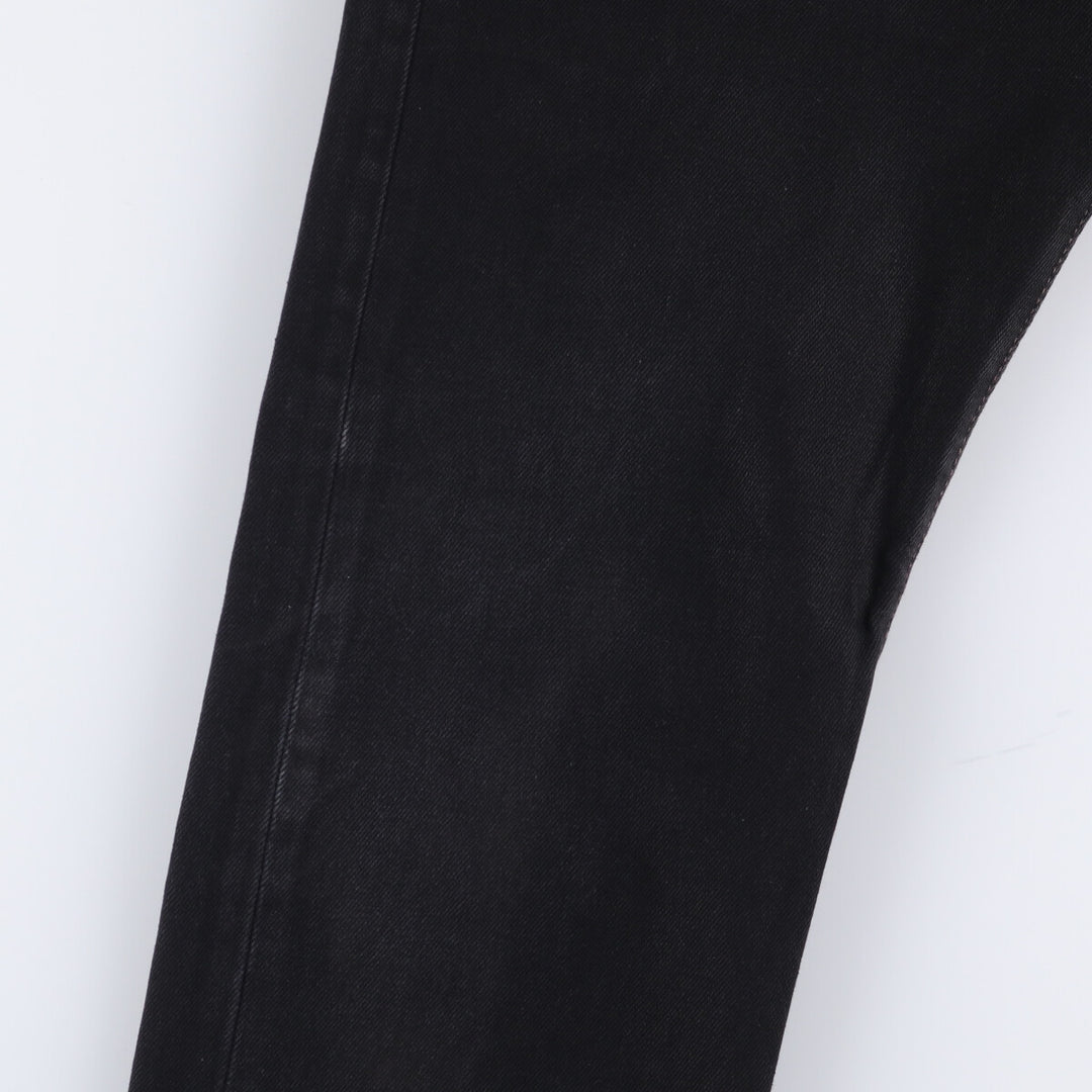 Levi's 501 Black Denim Straight Denim Pants for Men, W33 equivalent cotton black type Vintage Second Hand